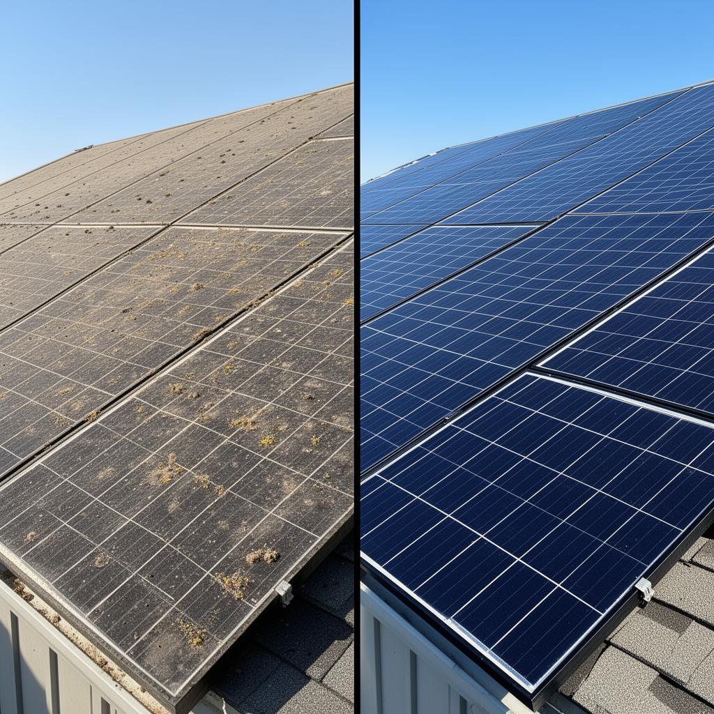 Solar Panel Cleaning in Manly