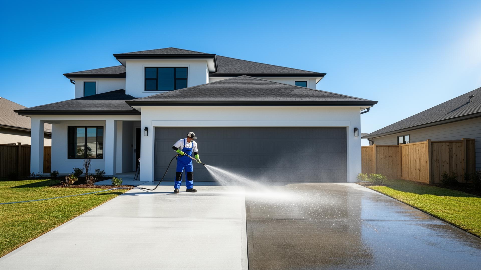 Professional pressure washing in Sydney
